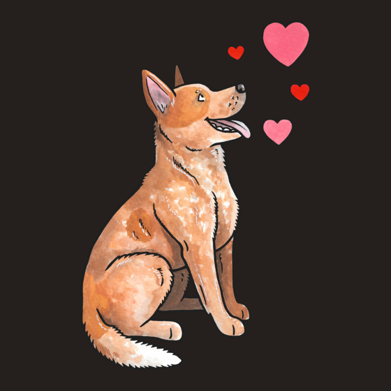 Australian Cattle Dog Love Tank Top by AudreyRussian | Artistshot