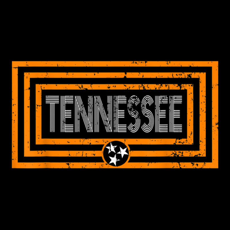 Orange  White Tennessee State Flag Retro Vintage Tennessee Tshirt Legging by SparkleTzeremes | Artistshot