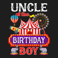 Uncle Of The Birthday Boy Ringmaster Circus Theme Carnival T Shirt Classic T-shirt | Artistshot