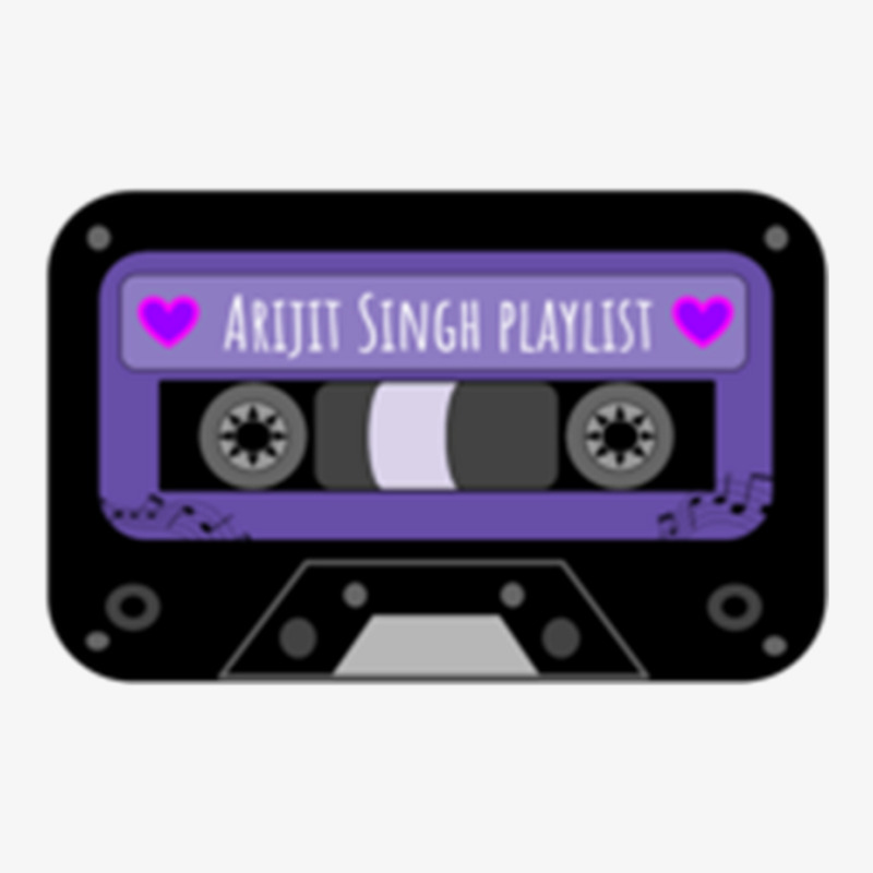 Arijit Singh Playlist Ladies Fitted T-Shirt by cm-arts | Artistshot