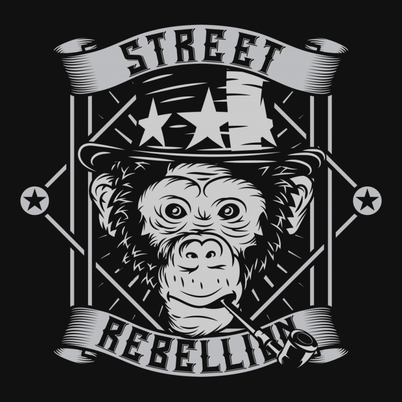 Monkey Street Rebellion Pin-back Button | Artistshot