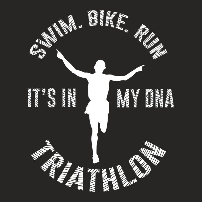 Swim Bike Run Ladies Fitted T-Shirt by KENNETHPCLING | Artistshot