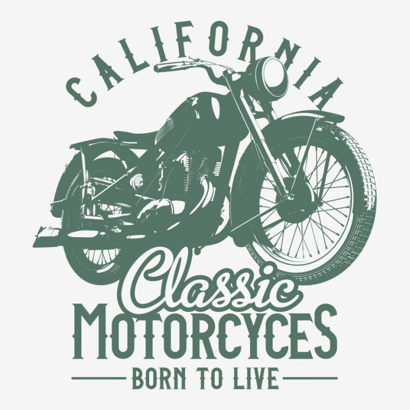 Motorcycle Born To Live Classic Baby Bibs by Perfect Designers | Artistshot