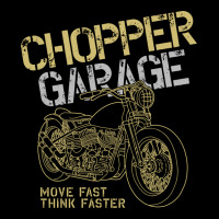 Motorcycle Chopper Garage Long Sleeve Baby Bodysuit | Artistshot