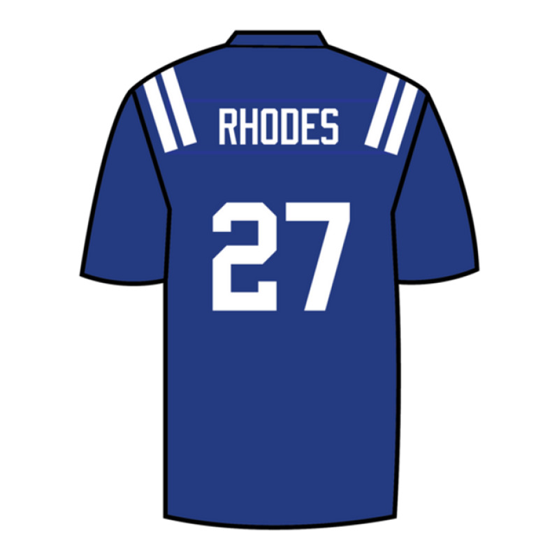 Xavier Rhodes Jersey No 27 Men's 3/4 Sleeve Pajama Set | Artistshot