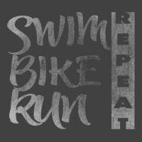 Swim Bike Run Repeat Vintage T-shirt | Artistshot