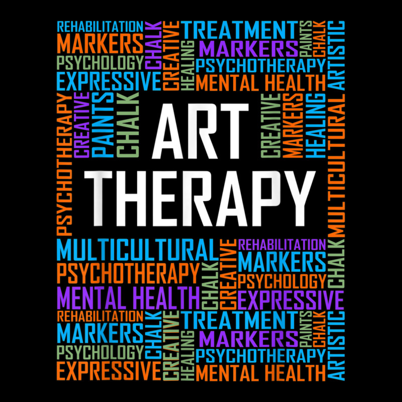 Art Therapy Words Gift Therapist Appreciation Gifts Pocket T-Shirt by CruzChapman | Artistshot