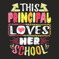 Womens This Principal Loves Her School Headmaster Headmistress T Shirt Ladies Fitted T-shirt | Artistshot