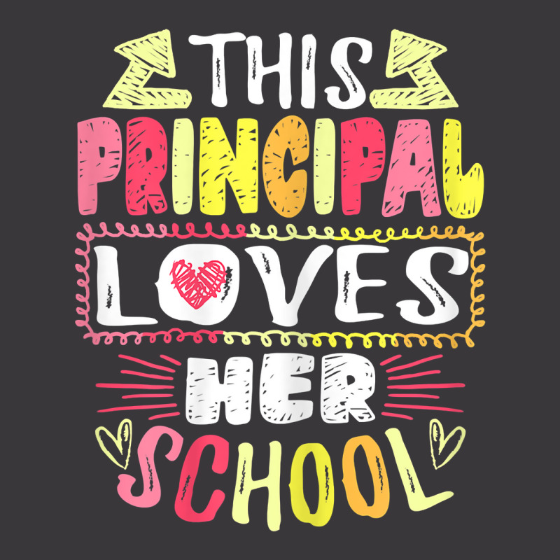 Womens This Principal Loves Her School Headmaster Headmistress T Shirt Ladies Curvy T-Shirt by cm-arts | Artistshot