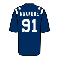 Yannick Ngakoue Jersey Men's 3/4 Sleeve Pajama Set | Artistshot