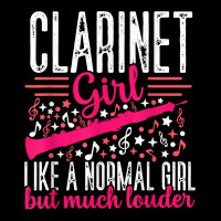 Funny Clarinet Girl Louder Player Musician Music Instrument T Shirt Pocket T-shirt | Artistshot