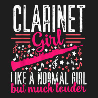 Funny Clarinet Girl Louder Player Musician Music Instrument T Shirt Classic T-shirt | Artistshot