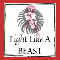 Fight Like A Beast V-neck Tee | Artistshot