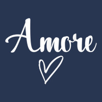 Amore Italian Love Valentines Day Ladies Denim Jacket | Artistshot