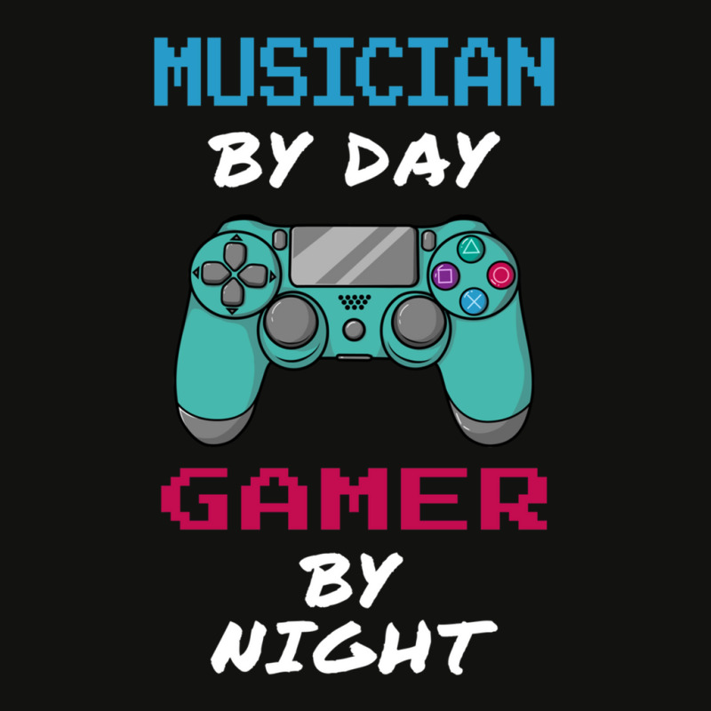 Musician By Day Gamer By Nigh Gif For Music Lover Scorecard Crop Tee by cm-arts | Artistshot