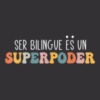 Ser Bilingue Es Un Superpoder Funny Mixed Latin Saying T Shirt Vintage Short | Artistshot