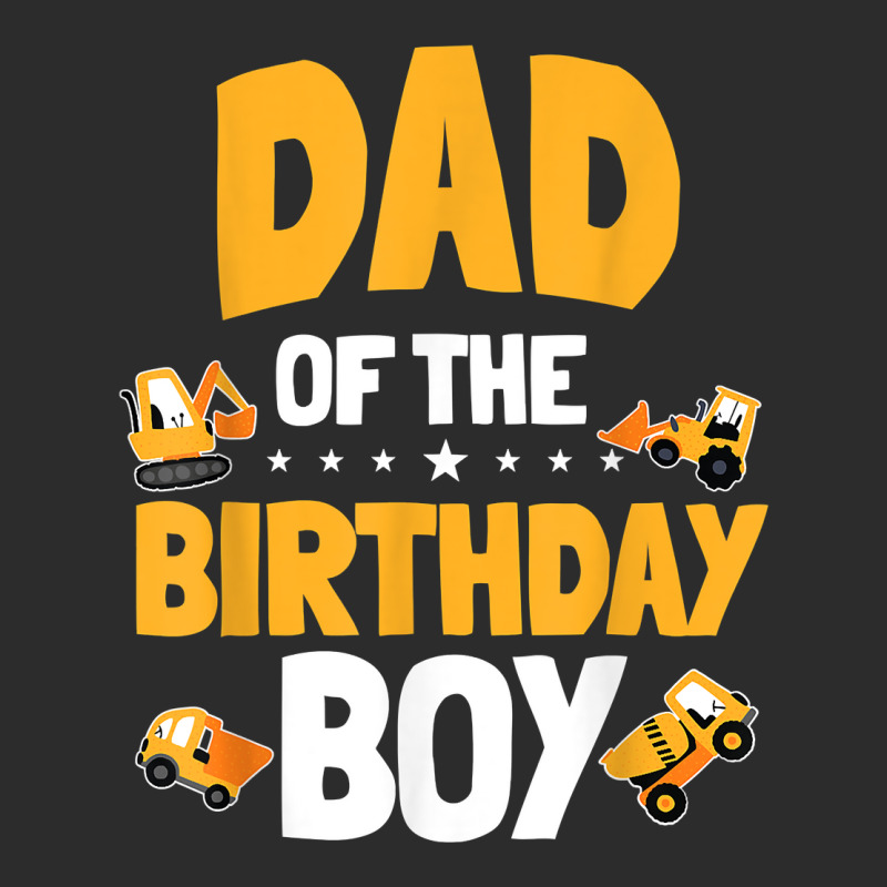 Dad Of The Birthday Boy Construction Worker Bday Party T Shirt Exclusive T-shirt | Artistshot