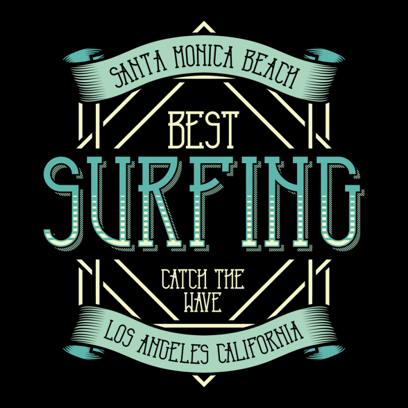 Surfing Catch The Wave V-neck Tee | Artistshot