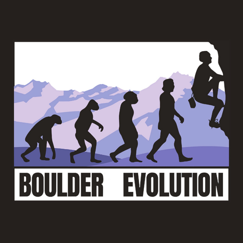 Bouldering Evolution Of A Boulder Tank Top | Artistshot