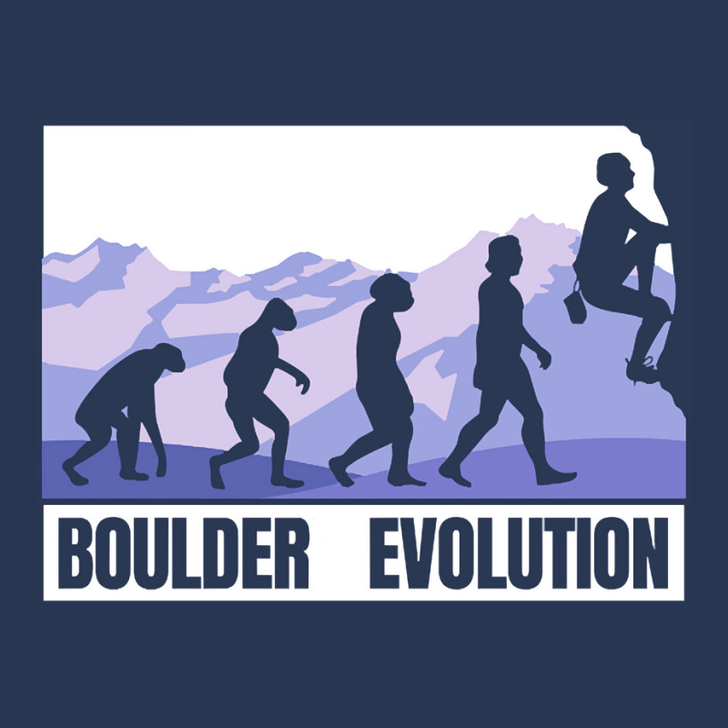 Bouldering Evolution Of A Boulder Men Denim Jacket | Artistshot