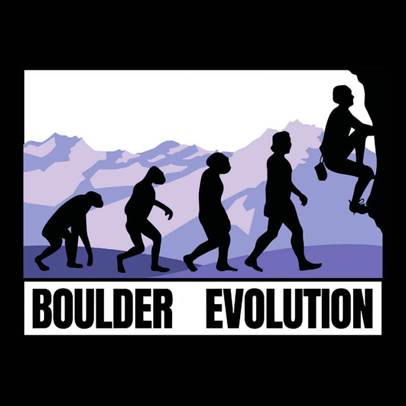 Bouldering Evolution Of A Boulder Long Sleeve Shirts | Artistshot