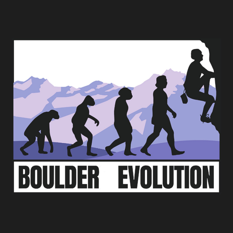 Bouldering Evolution Of A Boulder Classic T-shirt | Artistshot