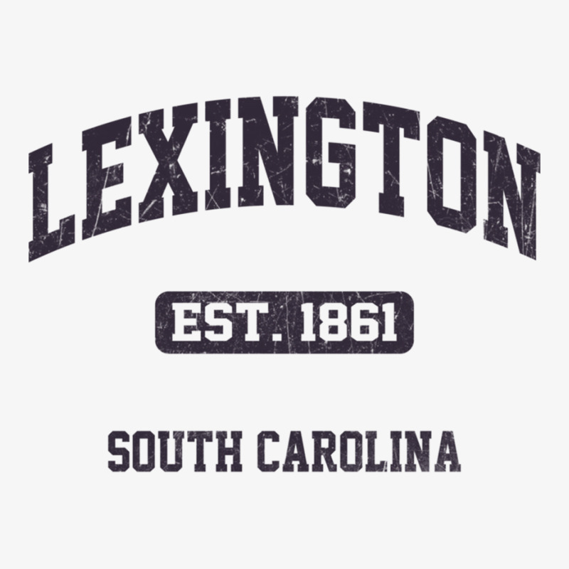 Lexington South Carolina Sc Vintage State Athletic Style Sweatshirt Ladies Fitted T-Shirt by cm-arts | Artistshot