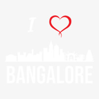 I Love Banalore Bengaluru India Ladies Fitted T-shirt | Artistshot