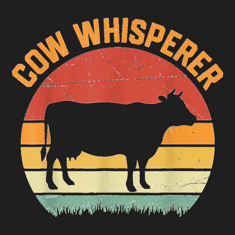 Cow Whisperer Funny Women Men Dairy Farming Farmer Farm Classic T-shirt | Artistshot