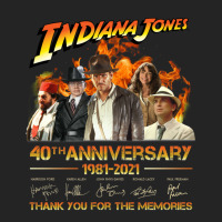 Indiana Jones 40th Anniversary 1981-2021 Thank You For The Memories Un 3/4 Sleeve Shirt | Artistshot