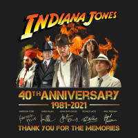 Indiana Jones 40th Anniversary 1981-2021 Thank You For The Memories Un Classic T-shirt | Artistshot