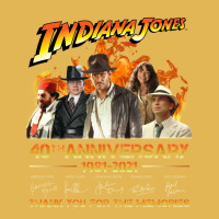 Indiana Jones 40th Anniversary 1981-2021 Thank You For The Memories Un Vintage Hoodie And Short Set | Artistshot