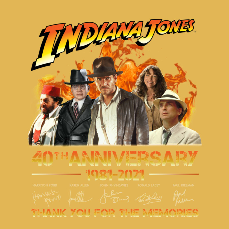 Indiana Jones 40th Anniversary 1981-2021 Thank You For The Memories Un Vintage Hoodie And Short Set | Artistshot