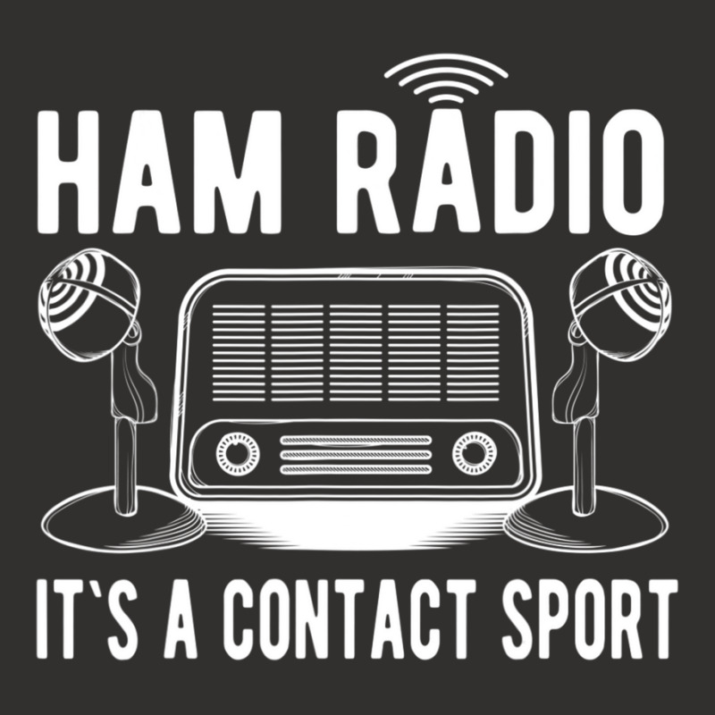 Ham Radio Its A Contact Sport Quote Champion Hoodie by cm-arts | Artistshot