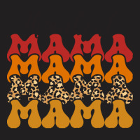 Thankful Mama Script Groovy Thanksgiving Fall Autumn Gift For Mother T T-shirt | Artistshot