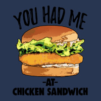 You Had Me At Chicken Sandwich Men Denim Jacket | Artistshot