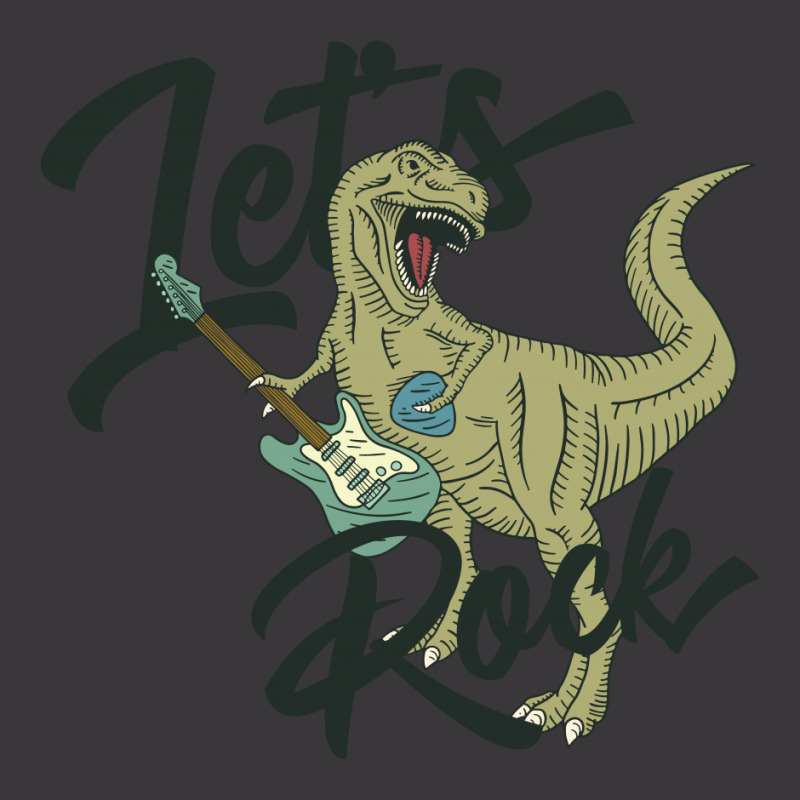 T Rex Music Lets Rock Ladies Curvy T-Shirt by Perfect Designers | Artistshot