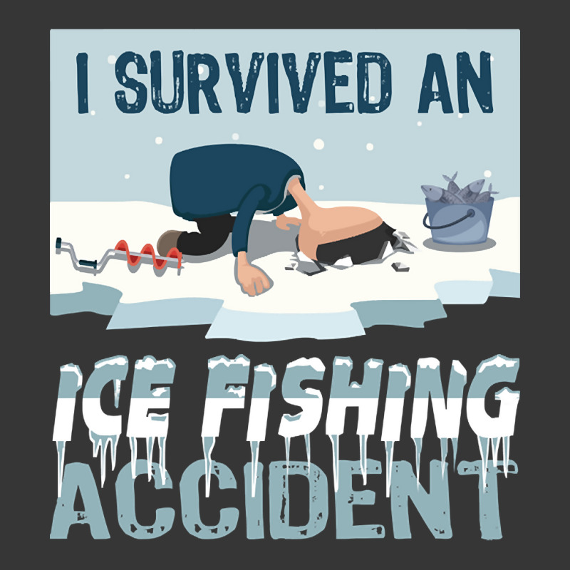 I Survived An Ice Fishing Accident - Winter Snow Ice Fishing Toddler Hoodie | Artistshot