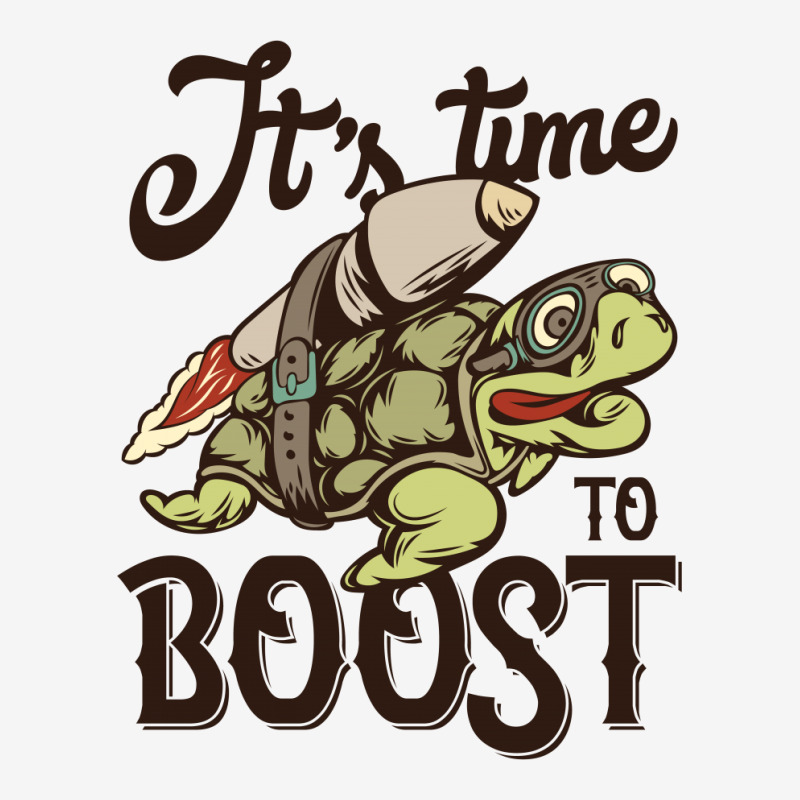 Turtle Time To Boost Classic T-shirt by Perfect Designers | Artistshot