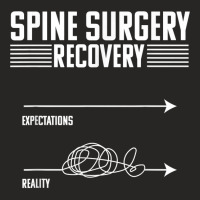 Bionic Spine Replacement Surgery Recovery Spinal Fusion T Shirt Ladies Fitted T-shirt | Artistshot