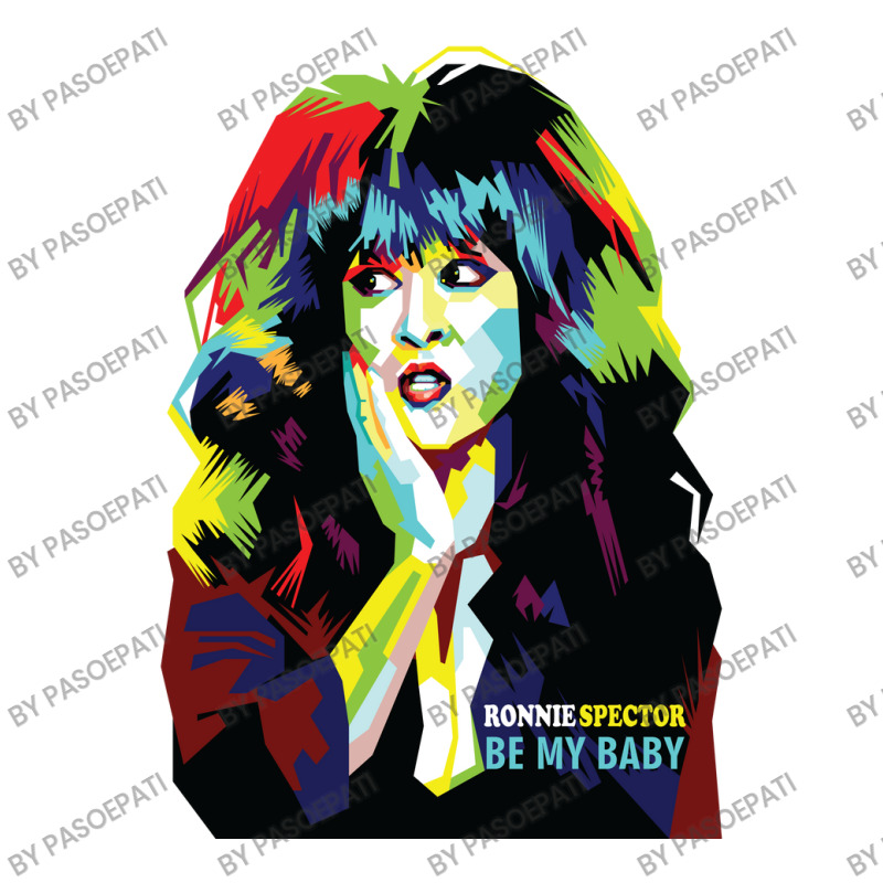 Roonie Spector In Wpap Pop Art Long Sleeve Shirts | Artistshot