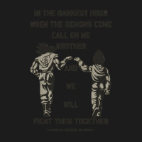 In The Darkest Hour When The Demons Come Call On Me Brother And We Wil Hoodie & Jogger Set | Artistshot