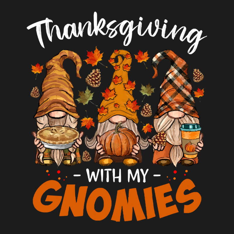 Thanksgiving With My Gnomie Leopard Pumpkin Funny Autumn Gnomes  T- Hoodie & Jogger Set | Artistshot