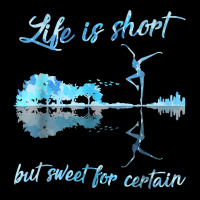 Life Is Short But Sweet For Certain Guitar T Shirt V-neck Tee | Artistshot