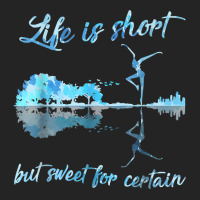 Life Is Short But Sweet For Certain Guitar T Shirt 3/4 Sleeve Shirt | Artistshot