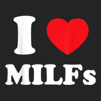 I Love Heart Milfs And Mature Sexy Women T Shirt 3/4 Sleeve Shirt | Artistshot