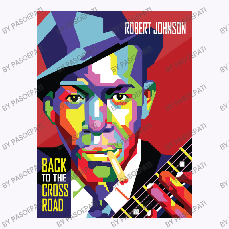 Robert Johnson In Wpap Pop Art Tank Top | Artistshot