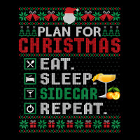 Plan For Christmas Eat Sleep Sidecar Repeat Cocktail T Shirt Long Sleeve Baby Bodysuit | Artistshot