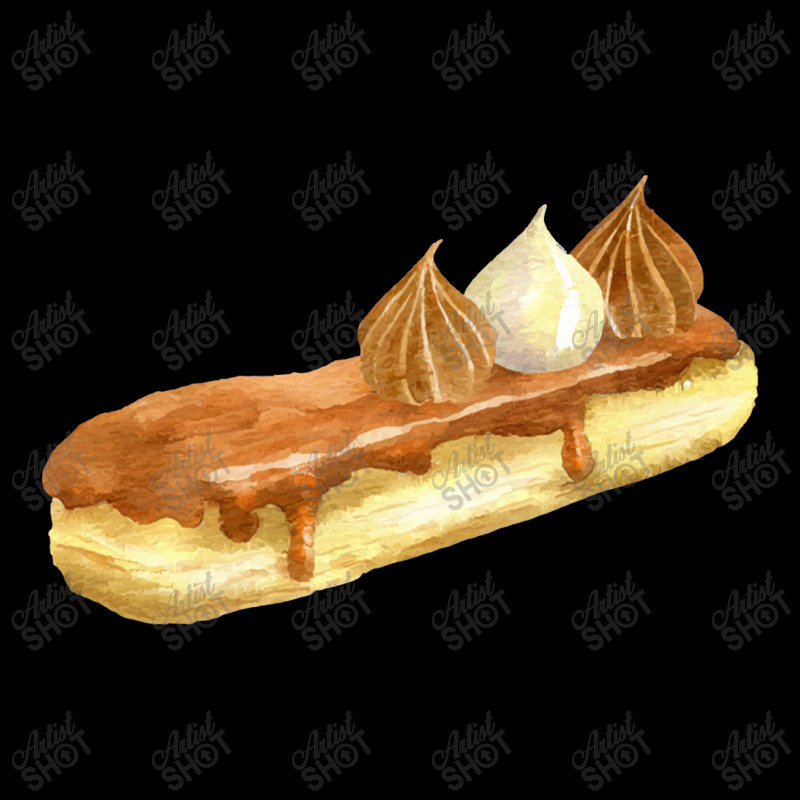 Caramel Eclair  Salted Caramel Eclair With Meringue Toppings Pocket T-shirt | Artistshot