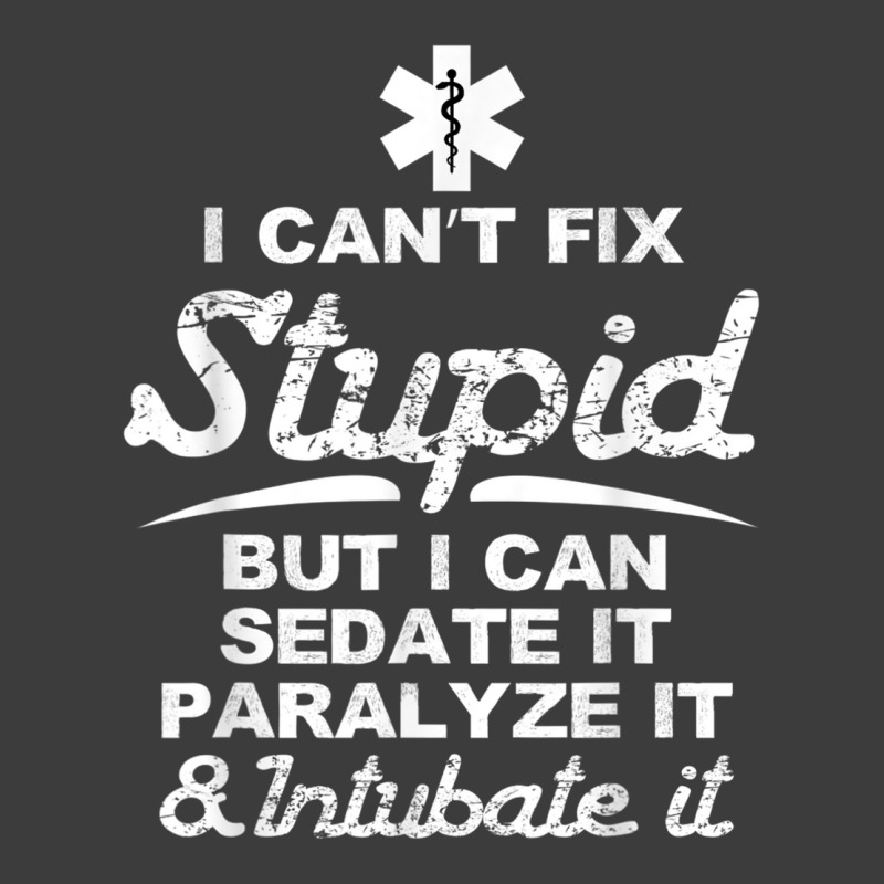 Paramedic Emt Gift Can Sedate And Paralyze Stupid Funny Ems Tshirt Men's Polo Shirt by SparkleTzeremes | Artistshot